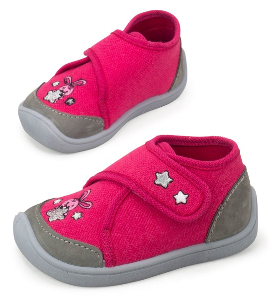 bar3foot Elf ~ Pascal Slipper ~ Hase Pink