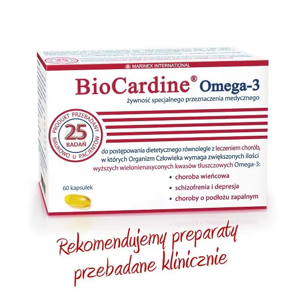 Biocardine Omega-3, Κάψουλες