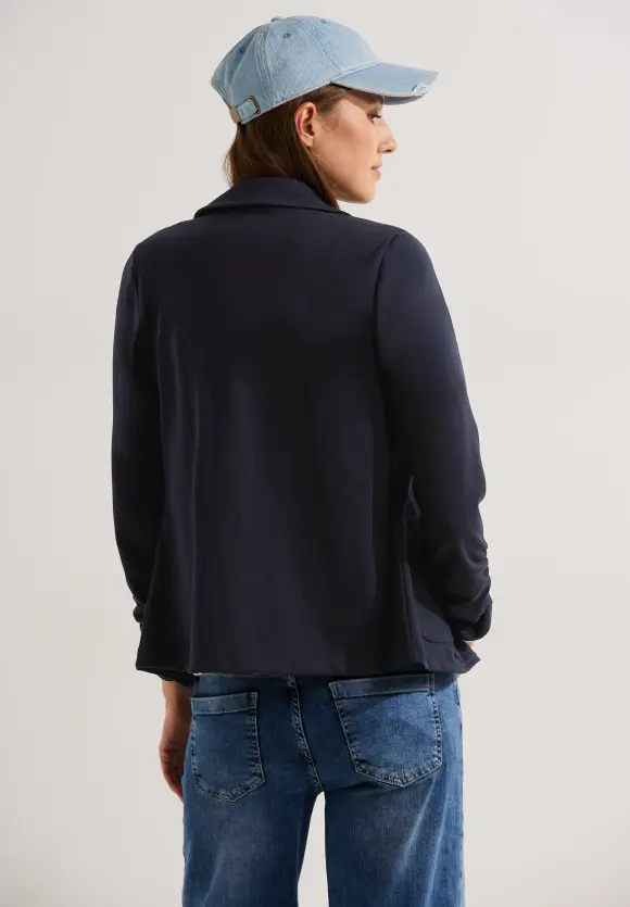 CECIL Sweatblazer mit Raffung