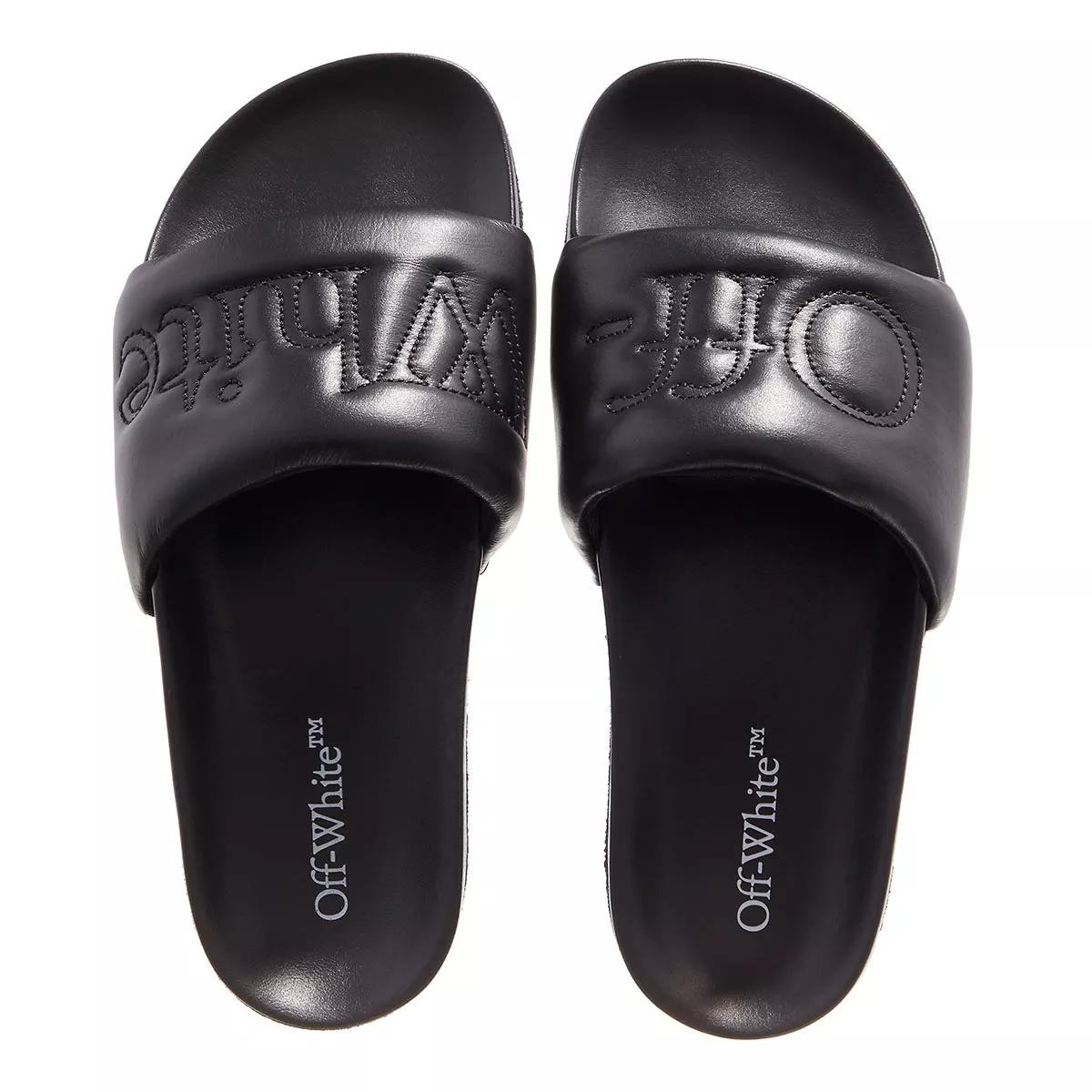 OFF-WHITE Pantoletten schwarz Slide