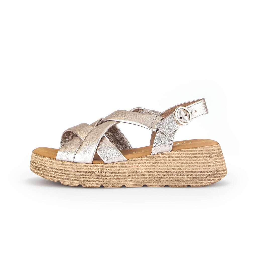 Gabor comfort Plateau Sandale gold