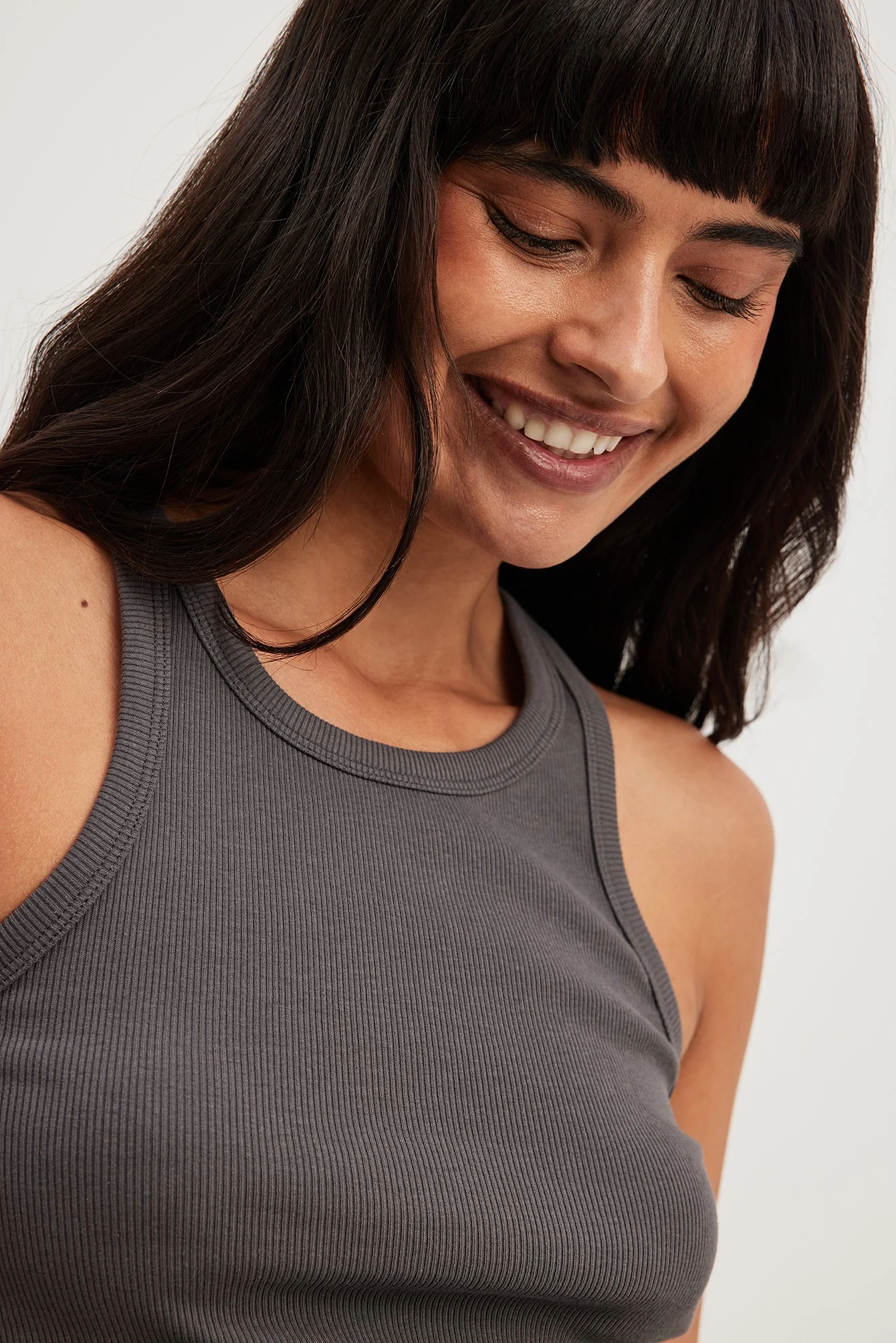 Geripptes Tank-Top
