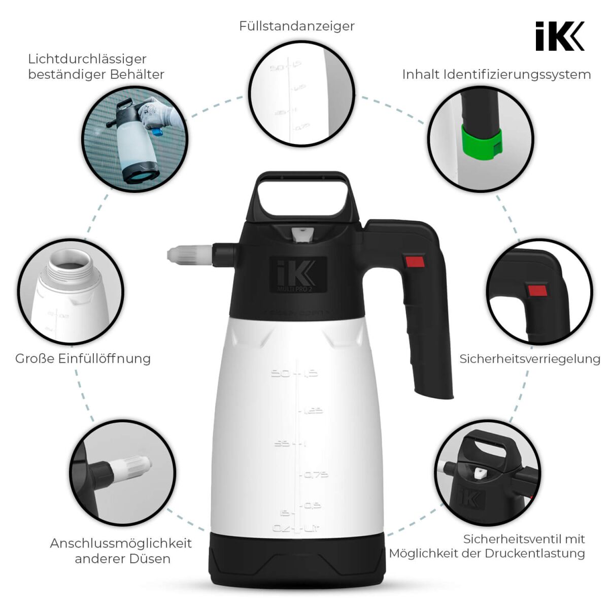 IK Multi Pro 2 Pumpsprühflasche 1,5L