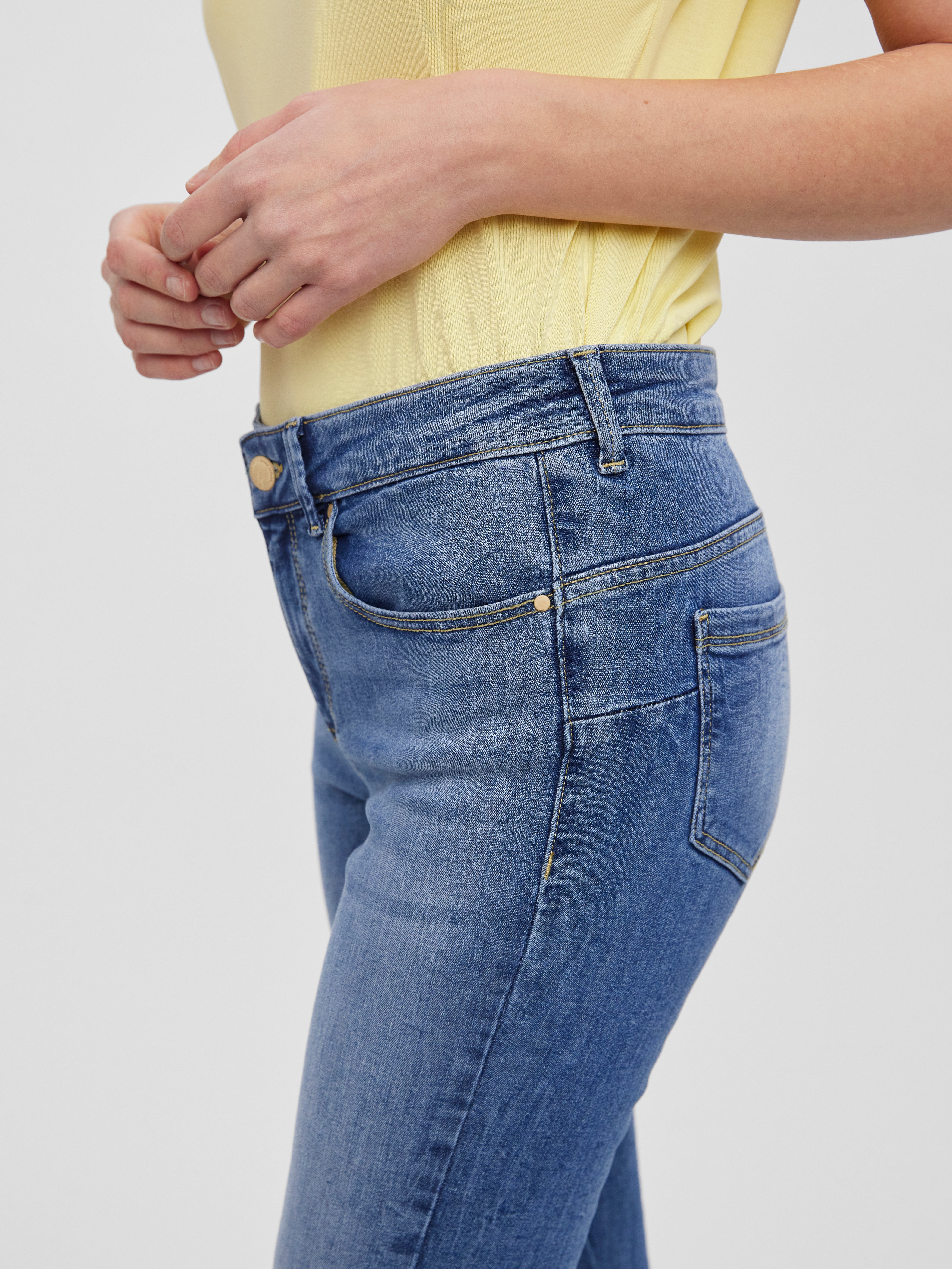 VMSEVEN Mid Rise Slim Fit Jeans