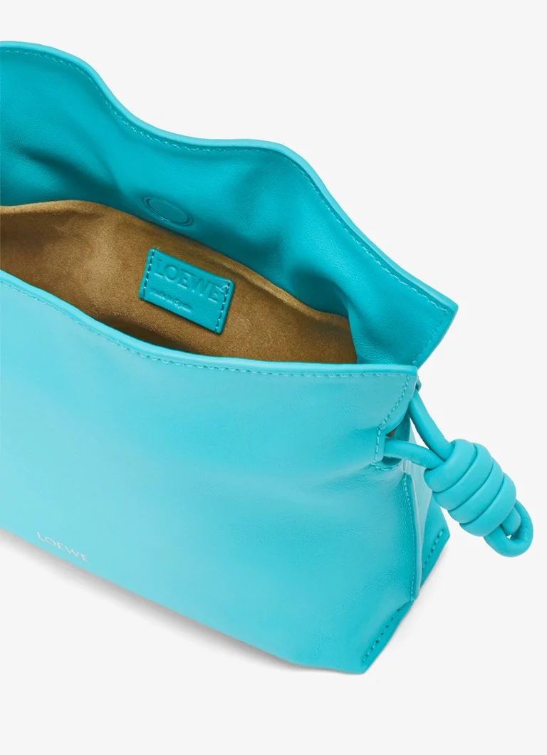 LOEWE Flamenco Mini clutch laget av kalveskinn