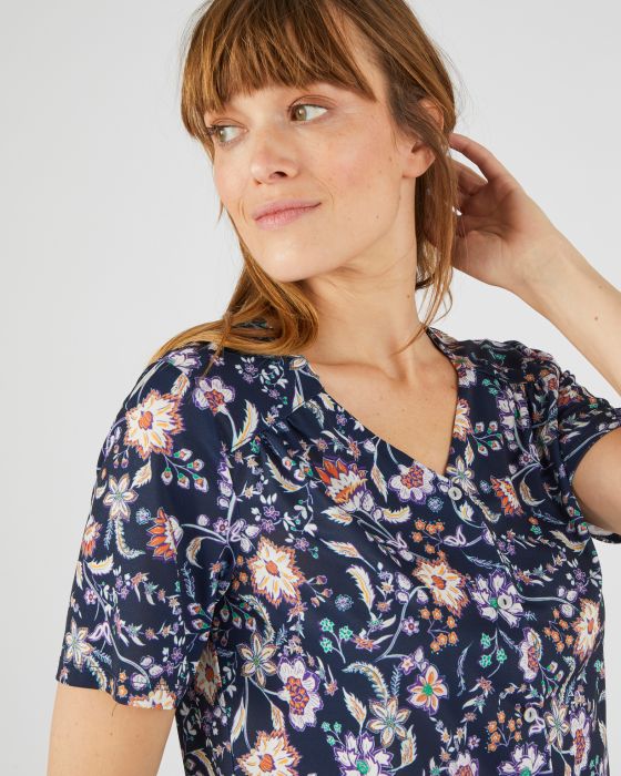 Tee-shirt manches courtes imprimé