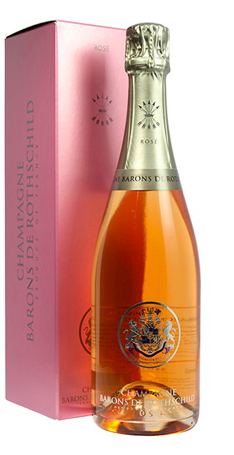 Champagne Barons de Rothschild Brut Rosé Champagne 75 cl - Rosé