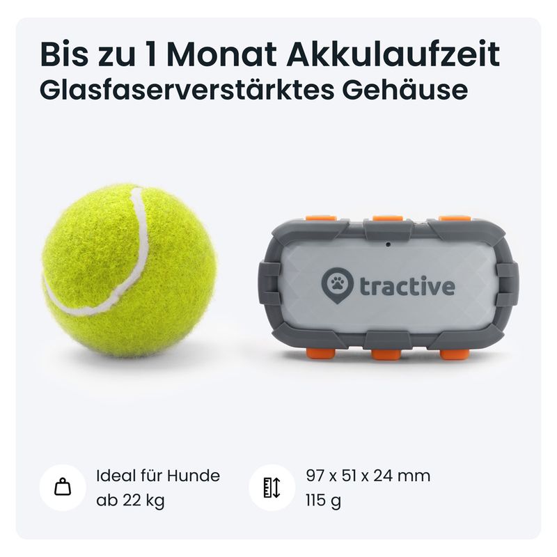 Tractive XL GPS Tracker für Hunde Adventure Edition