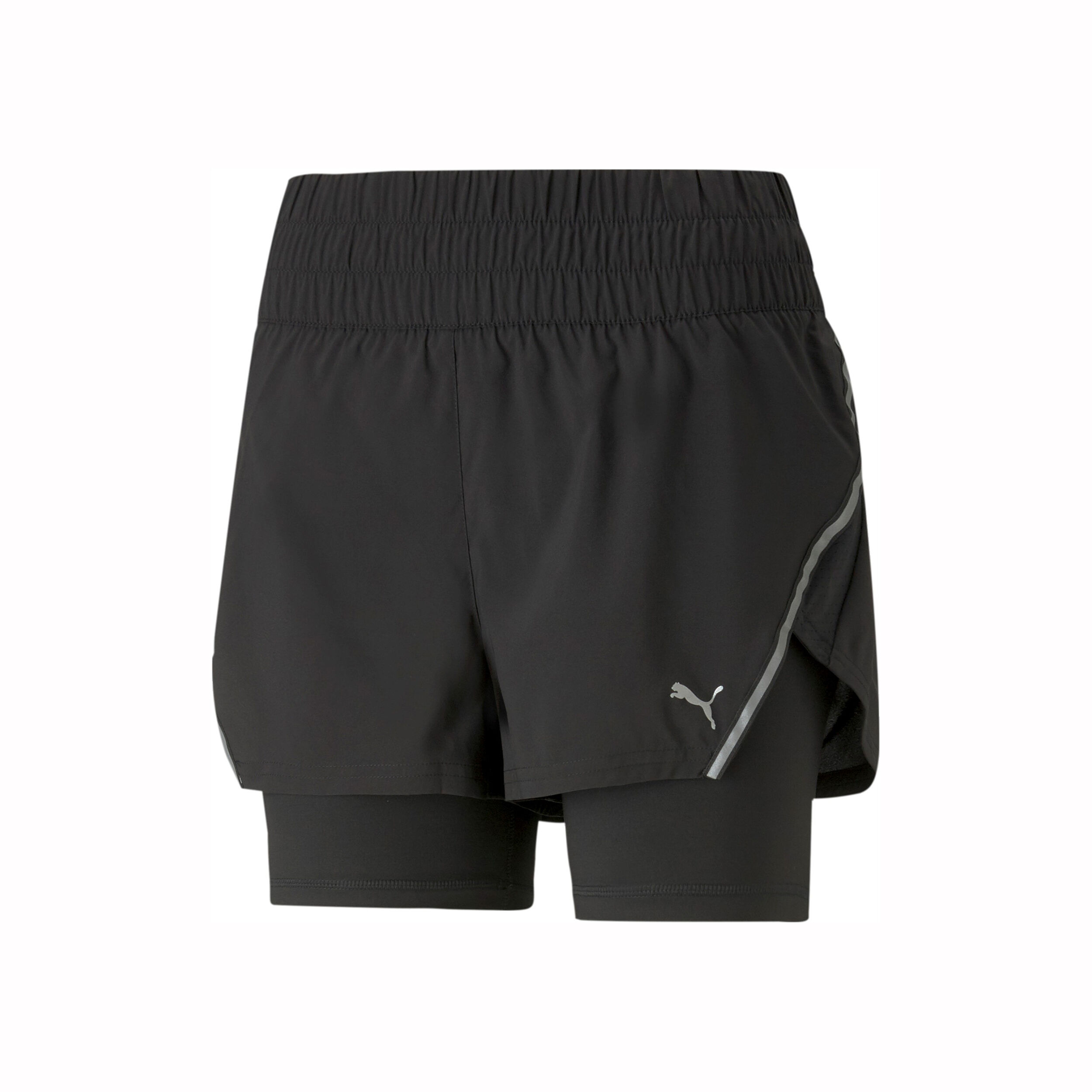 Run 2in1 Shorts Damen - Schwarz