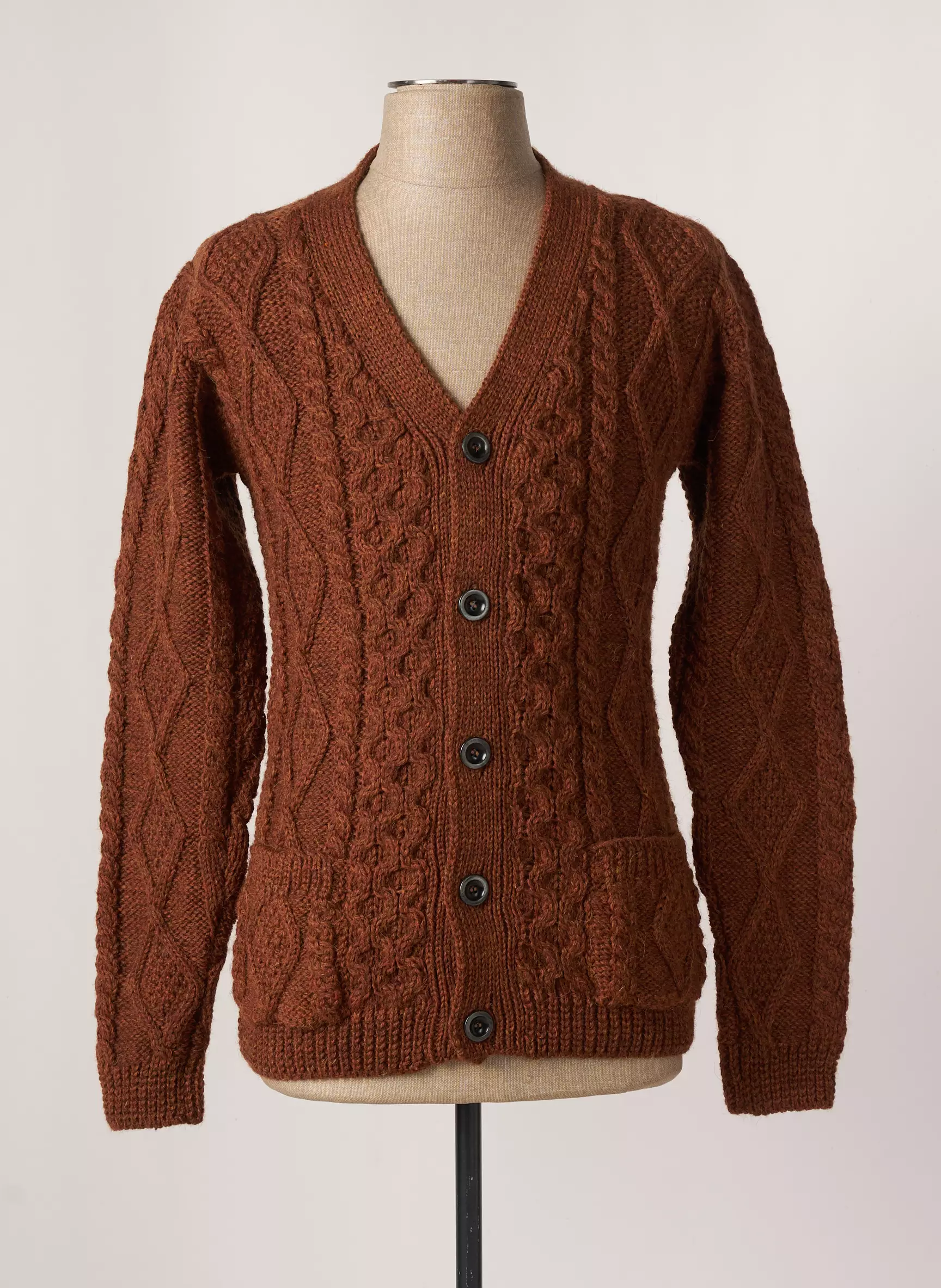 Howlin Cardigans Homme couleur marron