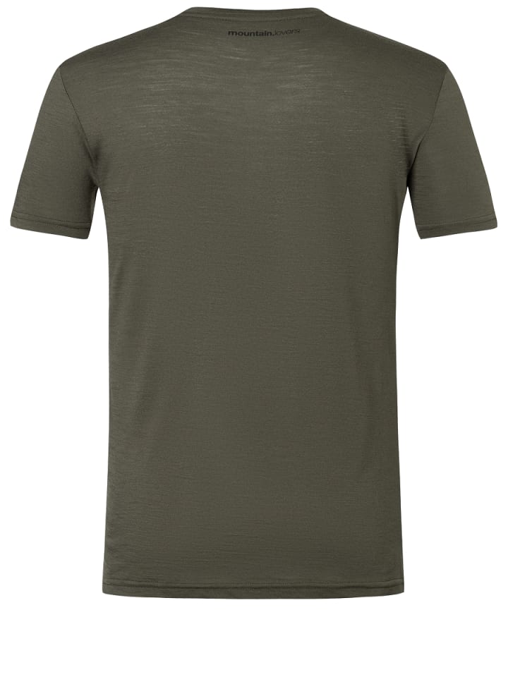 super.natural Merino T-Shirt 7 PEAKS TEE in braun günstig kaufen