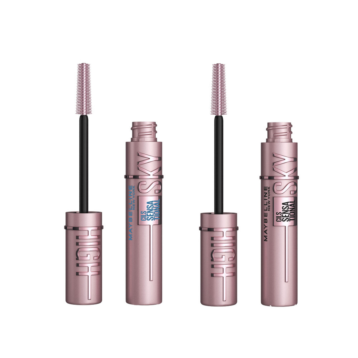 Maybelline New York Sky High Lot Mascaras Sky High + Sky High Waterproof
