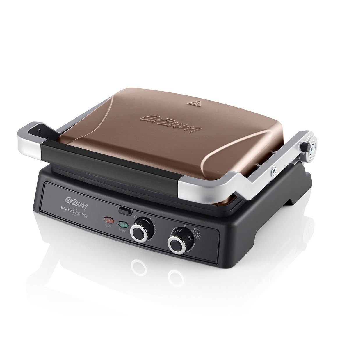 Arzum Sandwichmaker Tostçu Delux 2000W, Kontaktgrill Sandwichmaker Sandwich-Toaster