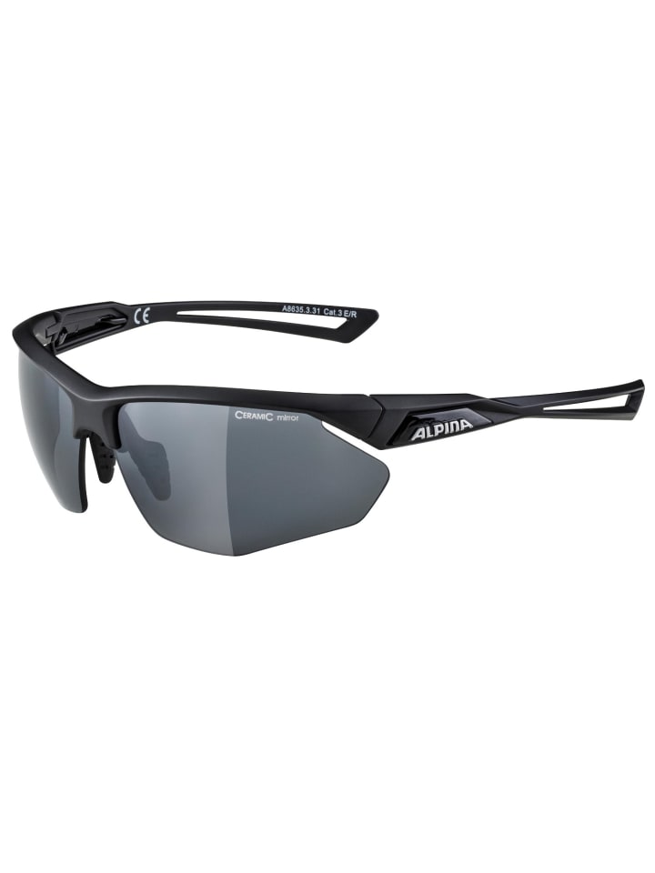 Alpina Sportbrille Nylos HR in Black-Matt günstig kaufen onesize