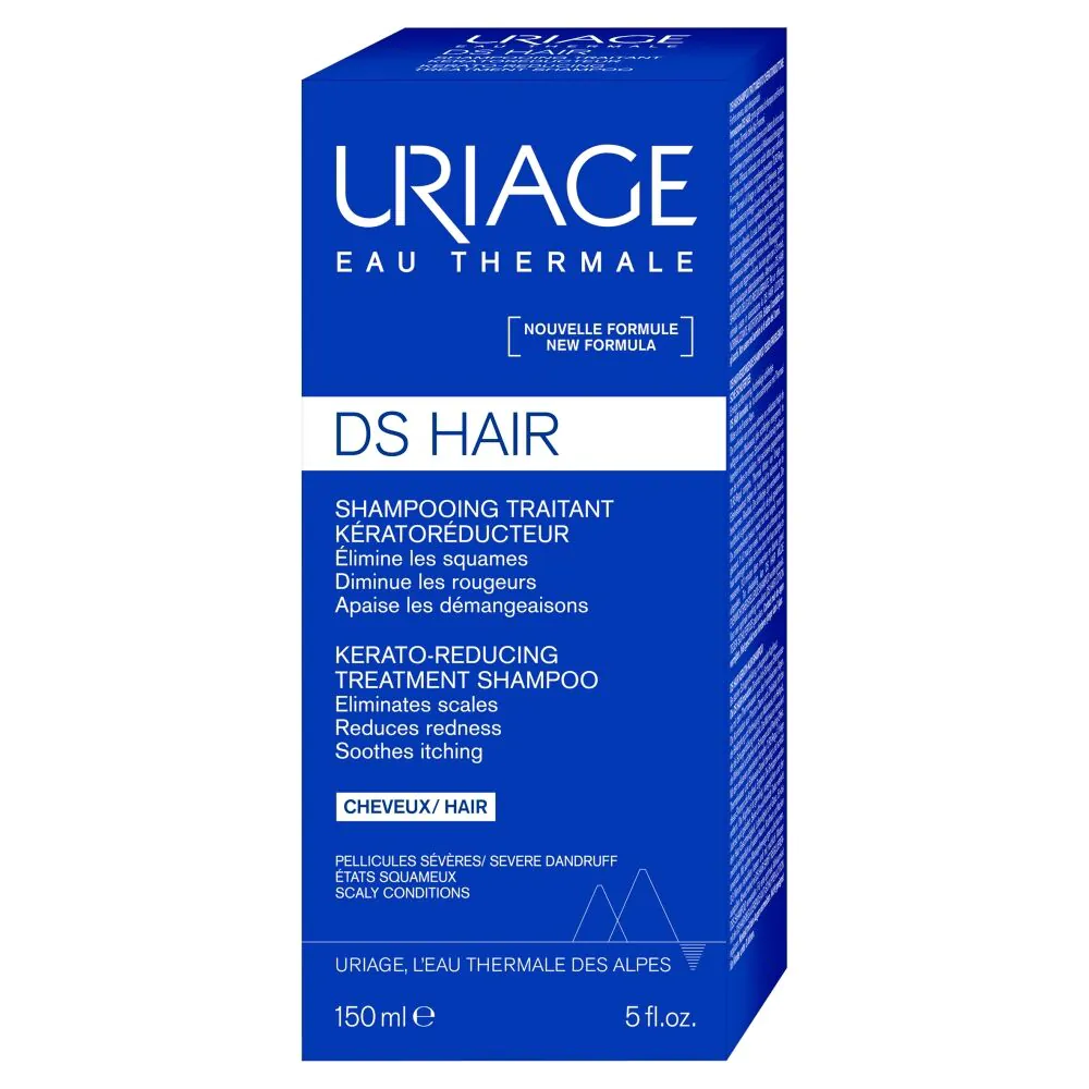 Uriage DS. Šampon za keratinsku regulaciju kose