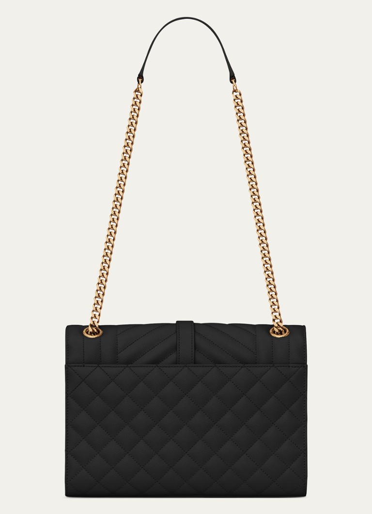 Saint Laurent Envelope Medium calfskin shoulder bag