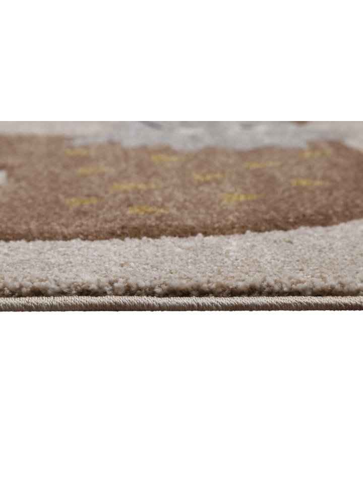 Smart Kids Kinderteppich T-Rex & Friends in sand beige meliert günstig kaufen