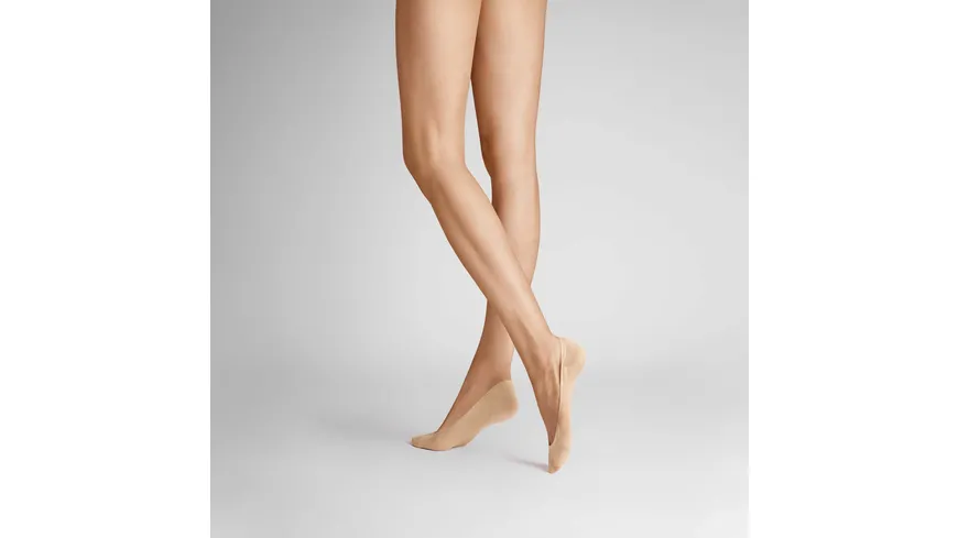 Hudson Damen Ballerina Füsslinge Hell Beige