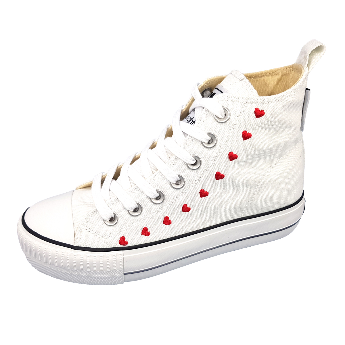 British Knights B51-3730-02 Weiß white/ hearts