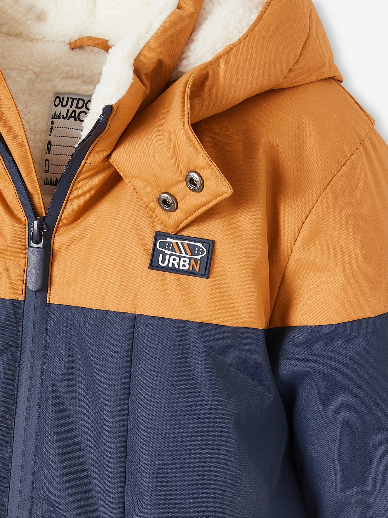 Vertbaudet Jungen Funktionsjacke mit Recycling-Polyester - blau