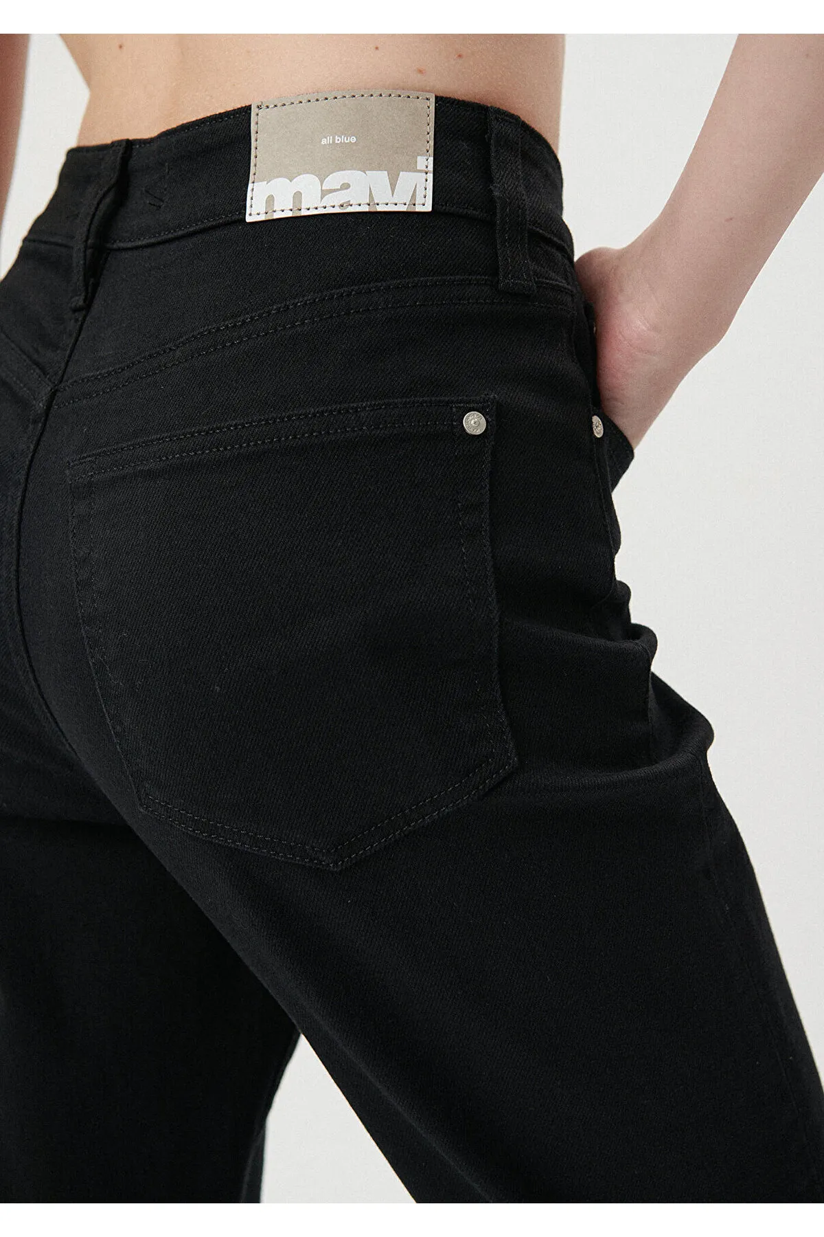 Mavi  Star All Blue Jet Black Jeanshose 101077-83147