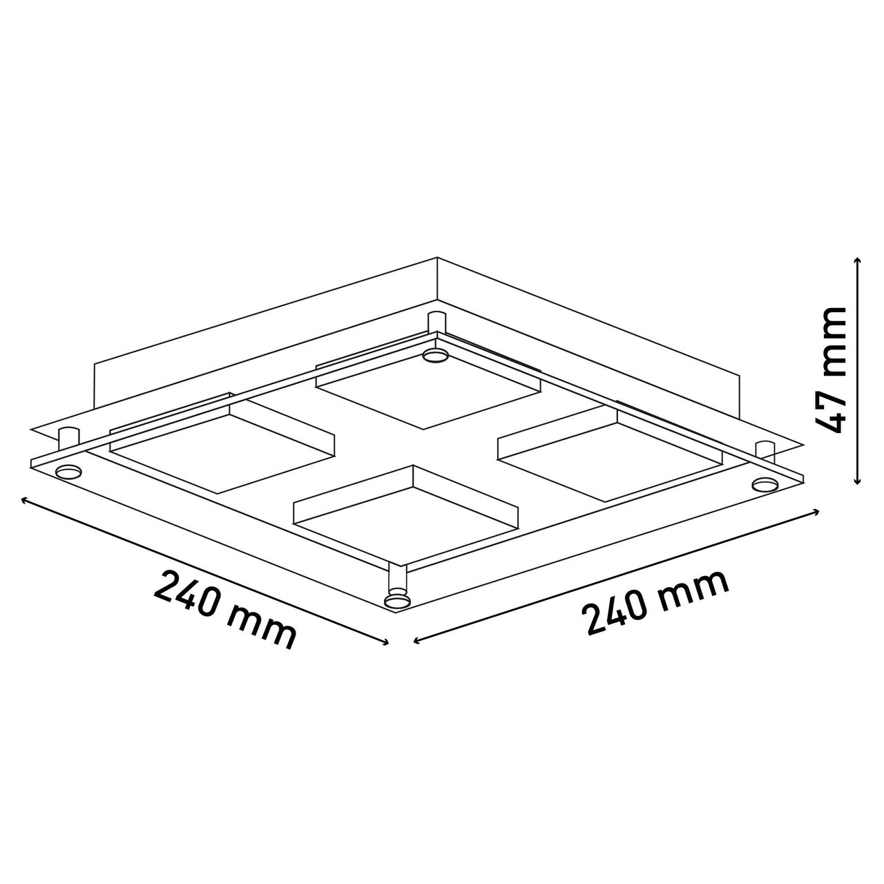Näve Leuchten LED Wandleuchte 