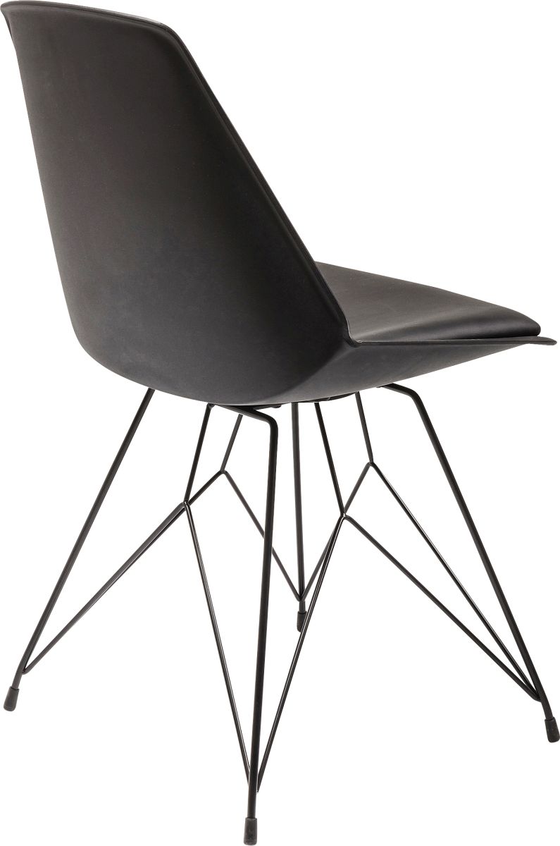 KARE Stuhl Wire Schwarz