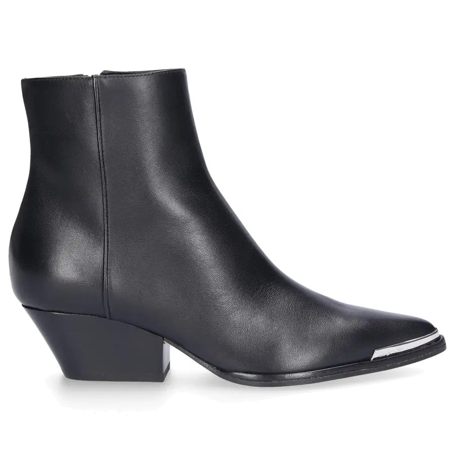 Sergio Rossi - Klassische Stiefeletten CARLA 045 Kalbsleder - schwarz