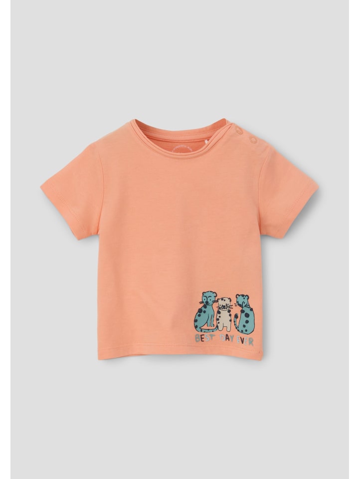 s.Oliver T-Shirt kurzarm in Orange günstig kaufen