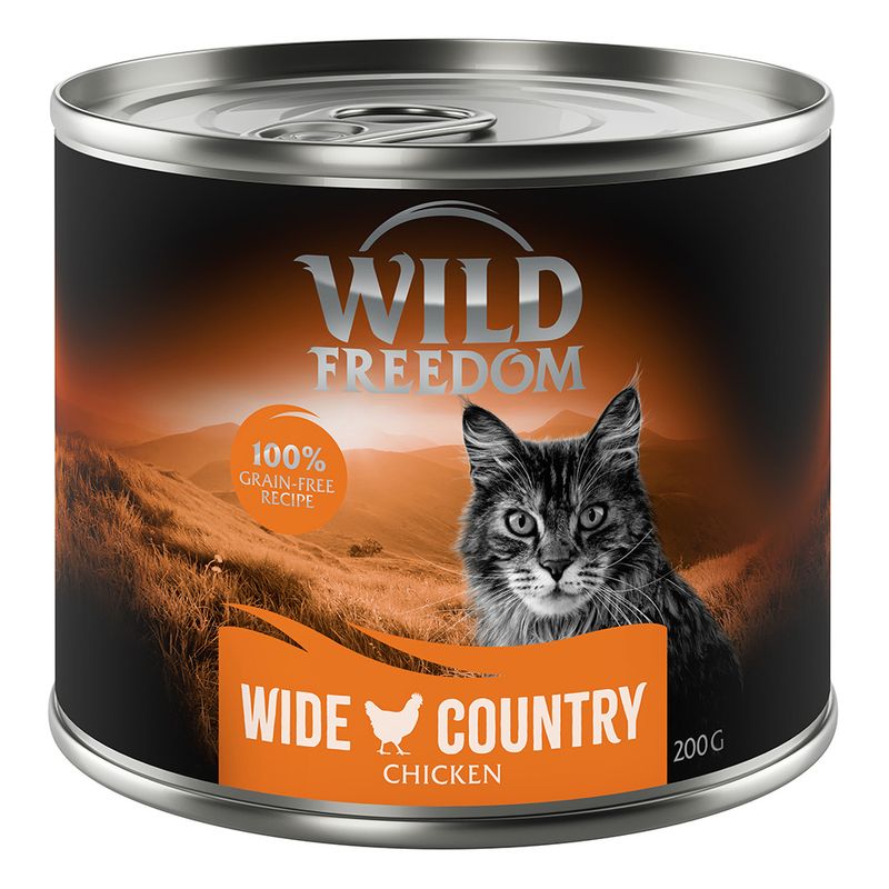 Wild Freedom Adult 6 x 200 g - getreidefrei
