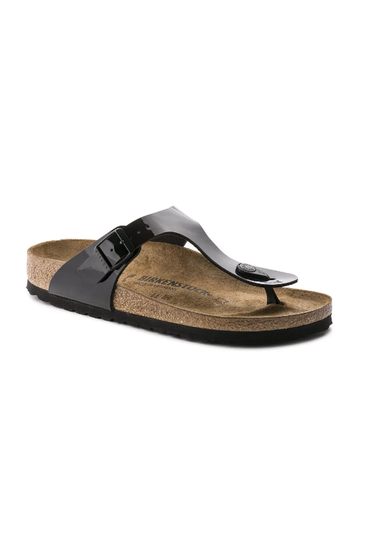 Birkenstock  Sandalette - Schwarz - Flacher Absatz
