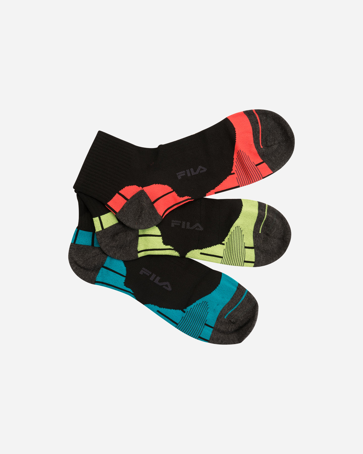 Calze Fila Set Da 3 Quarter Multisport M F1615-292