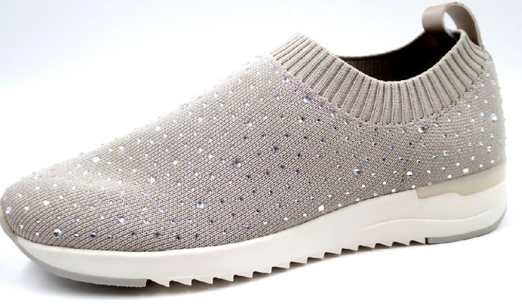 CAPRICE Sportliche Slipper grau