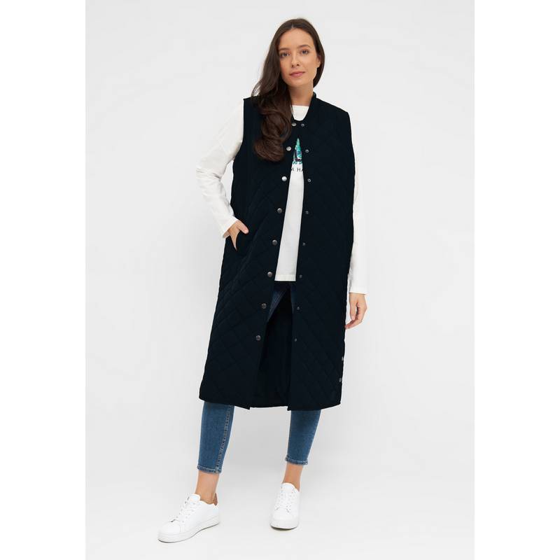 Derbe Quiltby Vest Longweste Damen