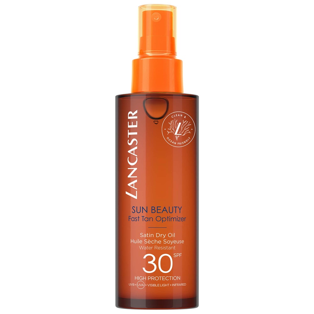 Lancaster Huile sèche soyeuse accélératrice de bronzage spray SPF30 Huile sèche SPF30