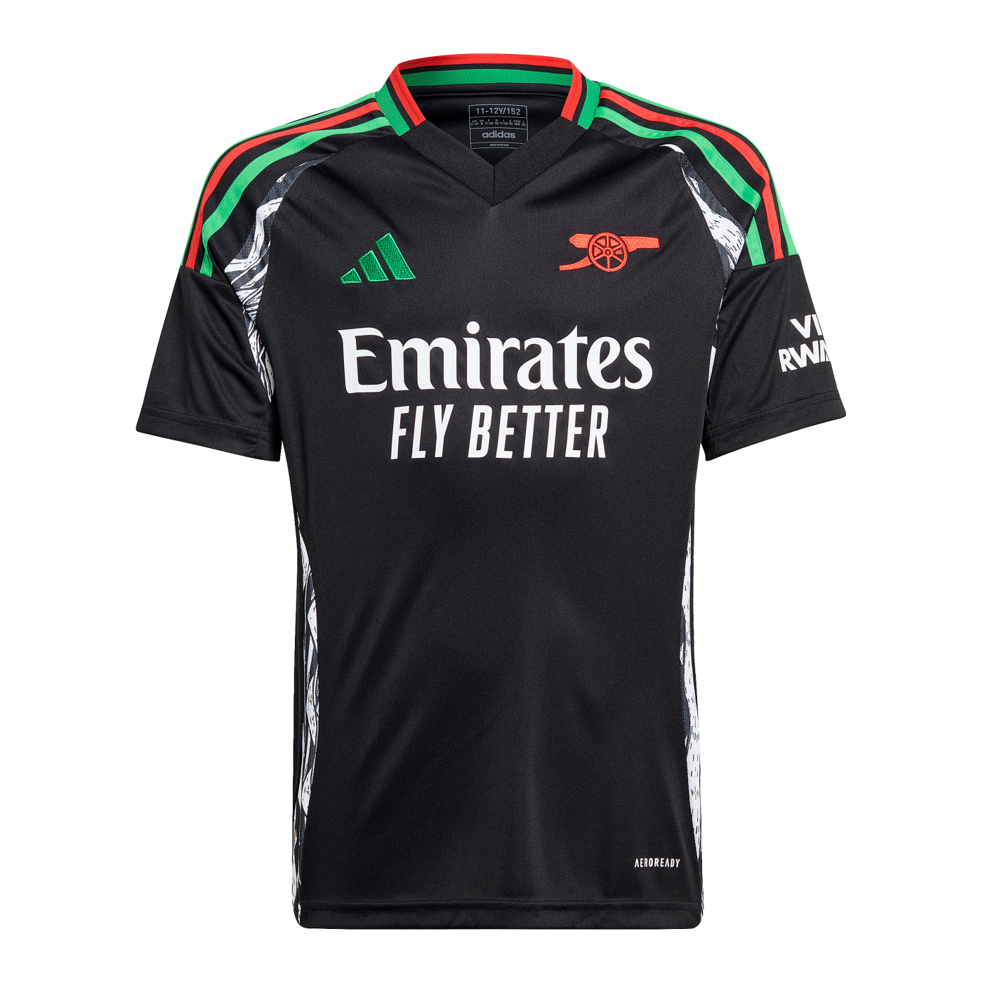 adidas FC Arsenal London Trikot Away 2024/2025 Kids Schwarz