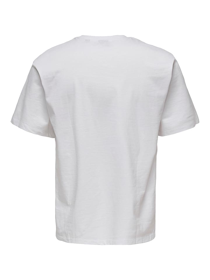ONLY & SONS Shirt in Weiß günstig kaufen