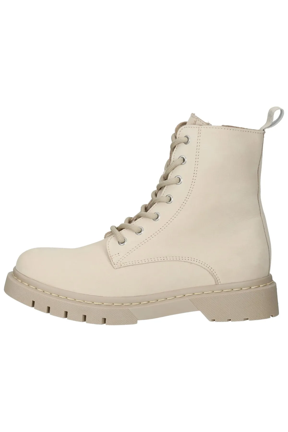Tamaris  Stiefelette - Beige - Blockabsatz