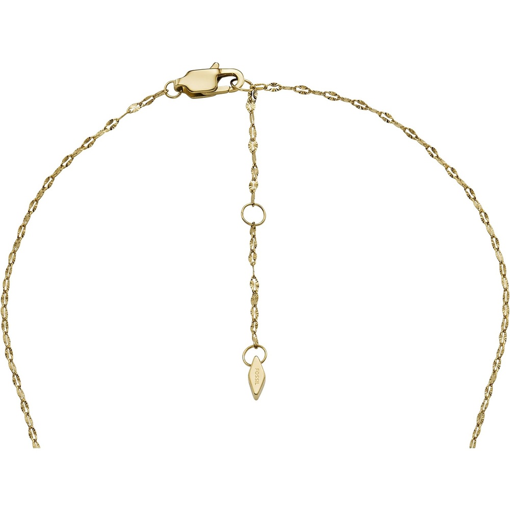 Fossil Chaînette Acier inoxydable collier