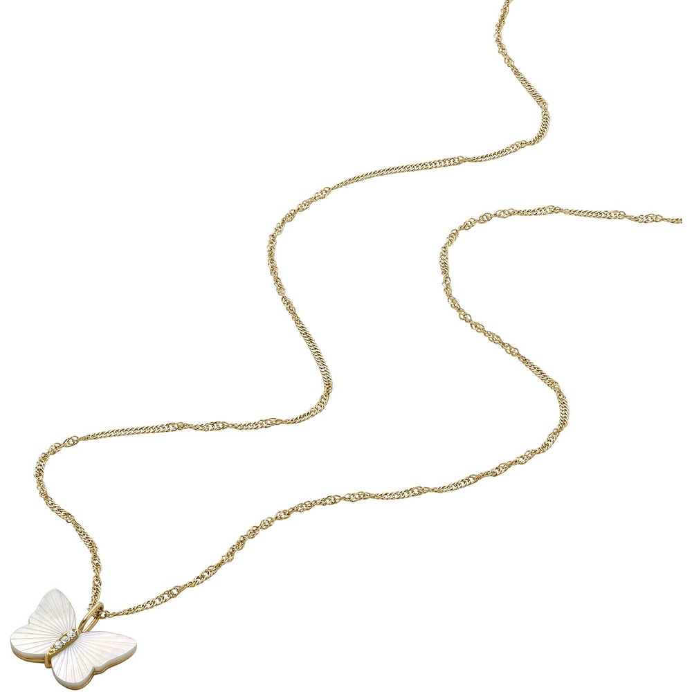 Fossil Chaînette Acier inoxydable collier