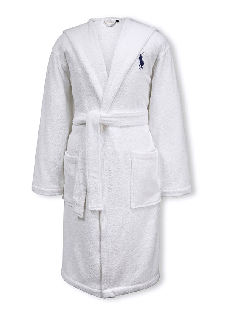 Ralph Lauren Player cotton bathrobe
