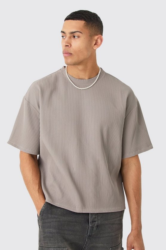 Oversize T-Shirt mit Falten