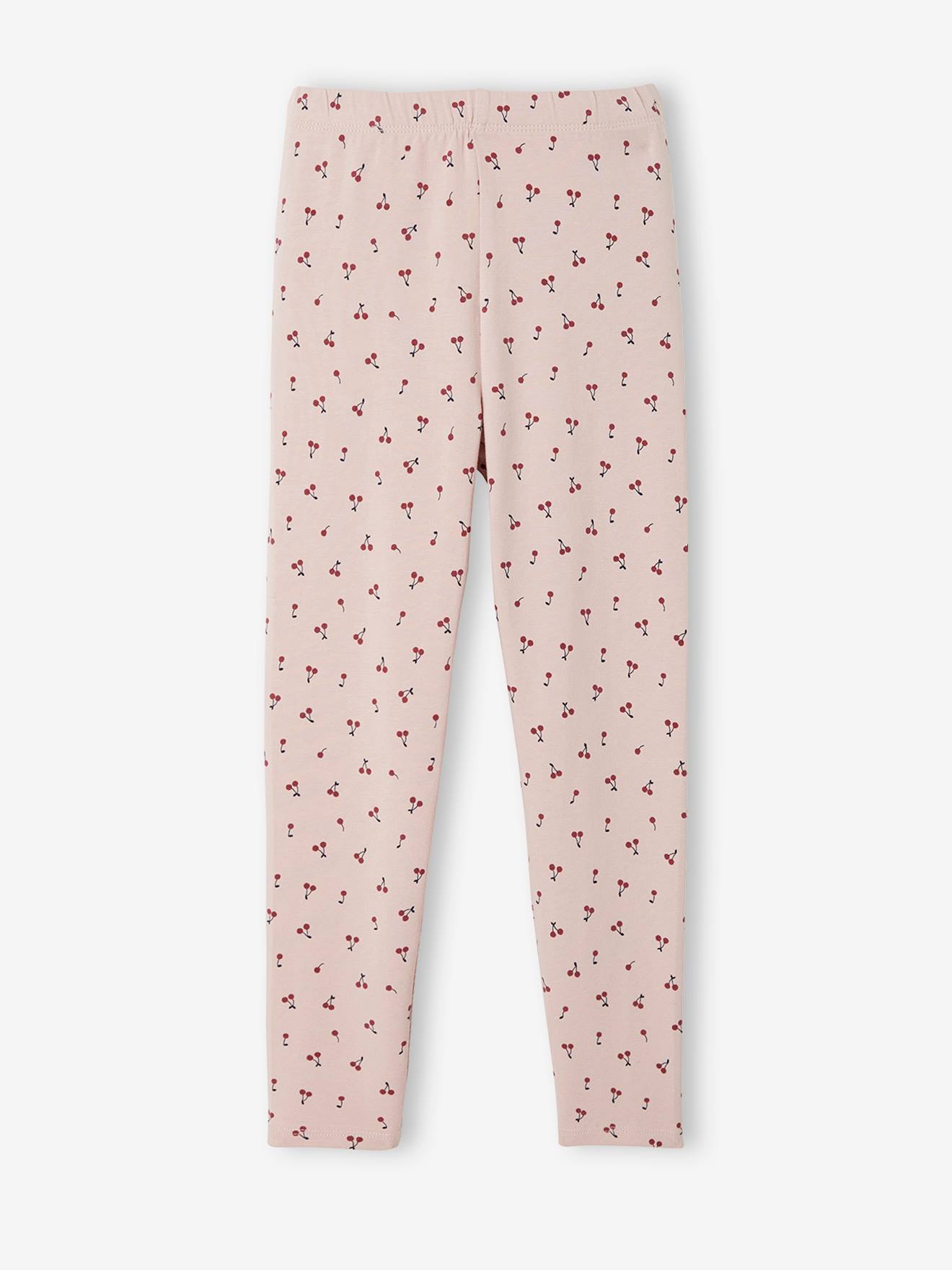 Lot de 2 leggings Basics fille noisette