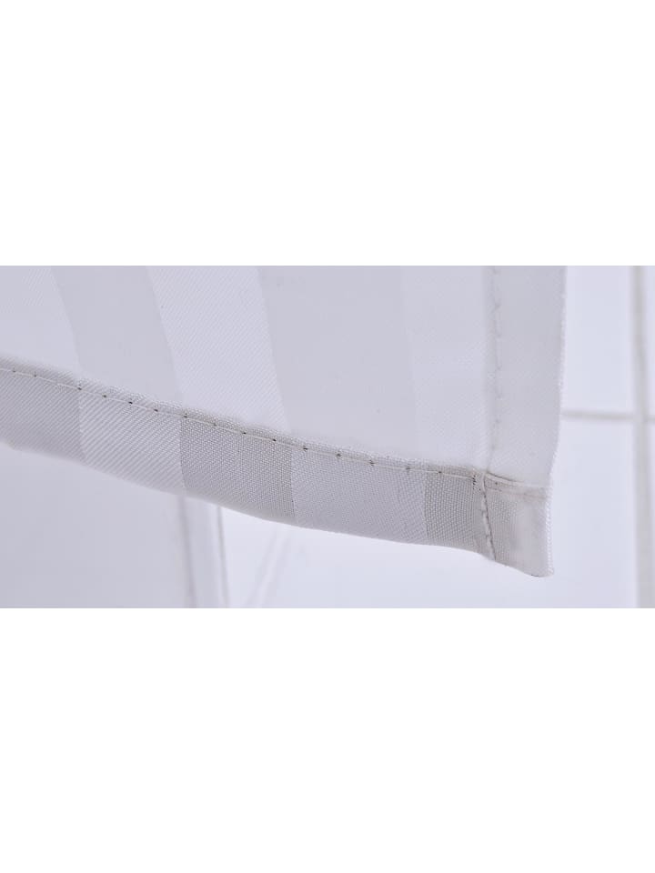 RIDDER Duschvorhang Textil Zebra schwarz 180x200 cm günstig kaufen onesize