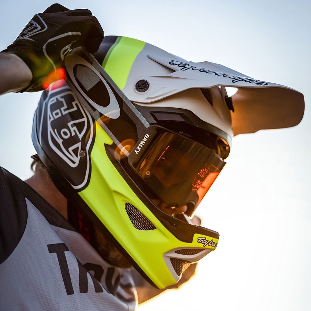 Troy Lee Designs D3 Fiberlite Volt - Fullface Helm kaufen | Bike-Discount