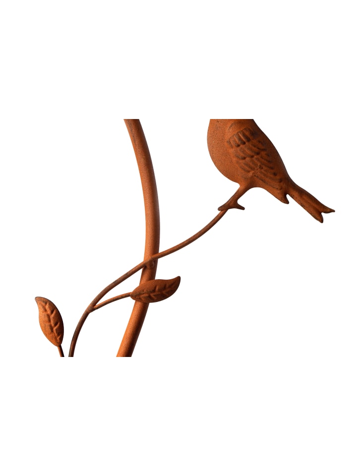 kobolo Gartendekoration RUSTY BIRDS in Braun günstig kaufen onesize