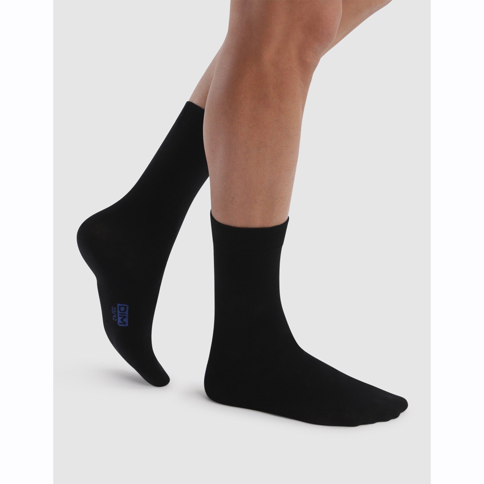Mi-chaussette coton
