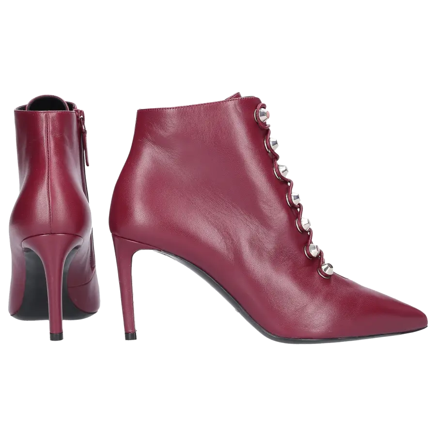 Balenciaga - Stiefeletten WAWF0 Kalbsleder - rot
