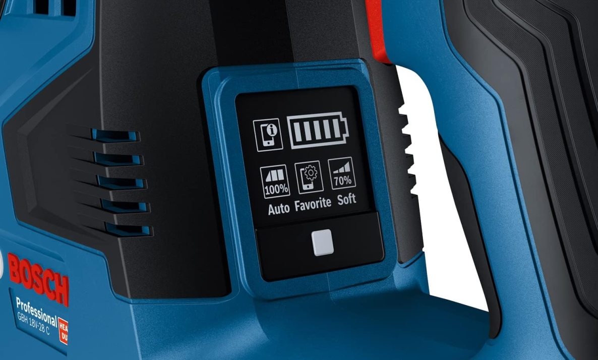 „Bosch Blue 0611920000 GBH 18V-28 C“ kombinuotas perforatorius, 18 V, be akumuliatorių ir įkroviklio