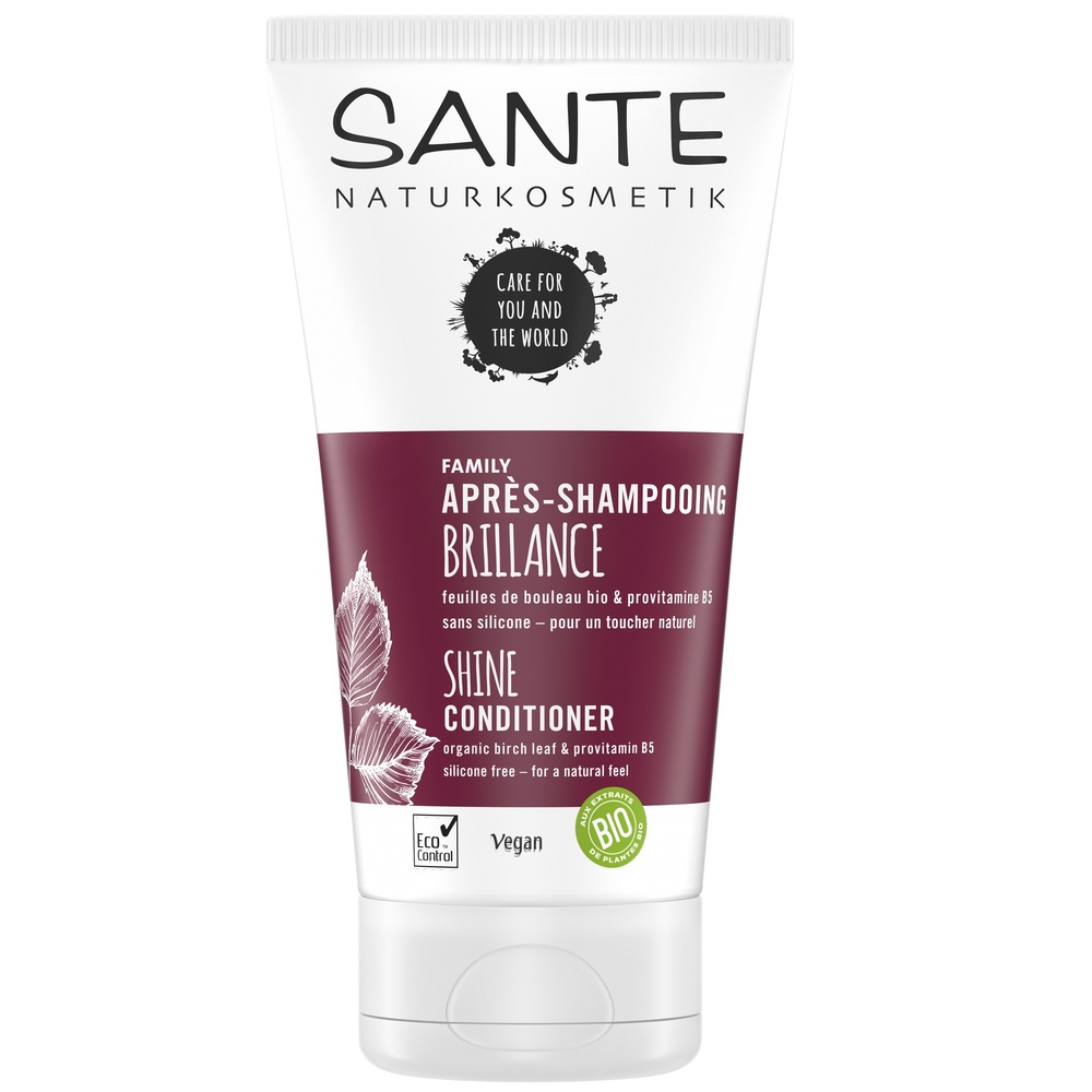 sante Après-shampooing Brillance Bouleau Bio,150ml Après shampooing